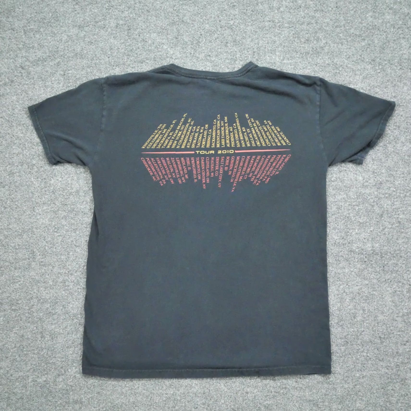 Gildan Lady Antebellum T Shirt Adult Medium Black 2010 Concert Tour Music Mens Size US M / EU 48-50 / 2 - 7 Thumbnail