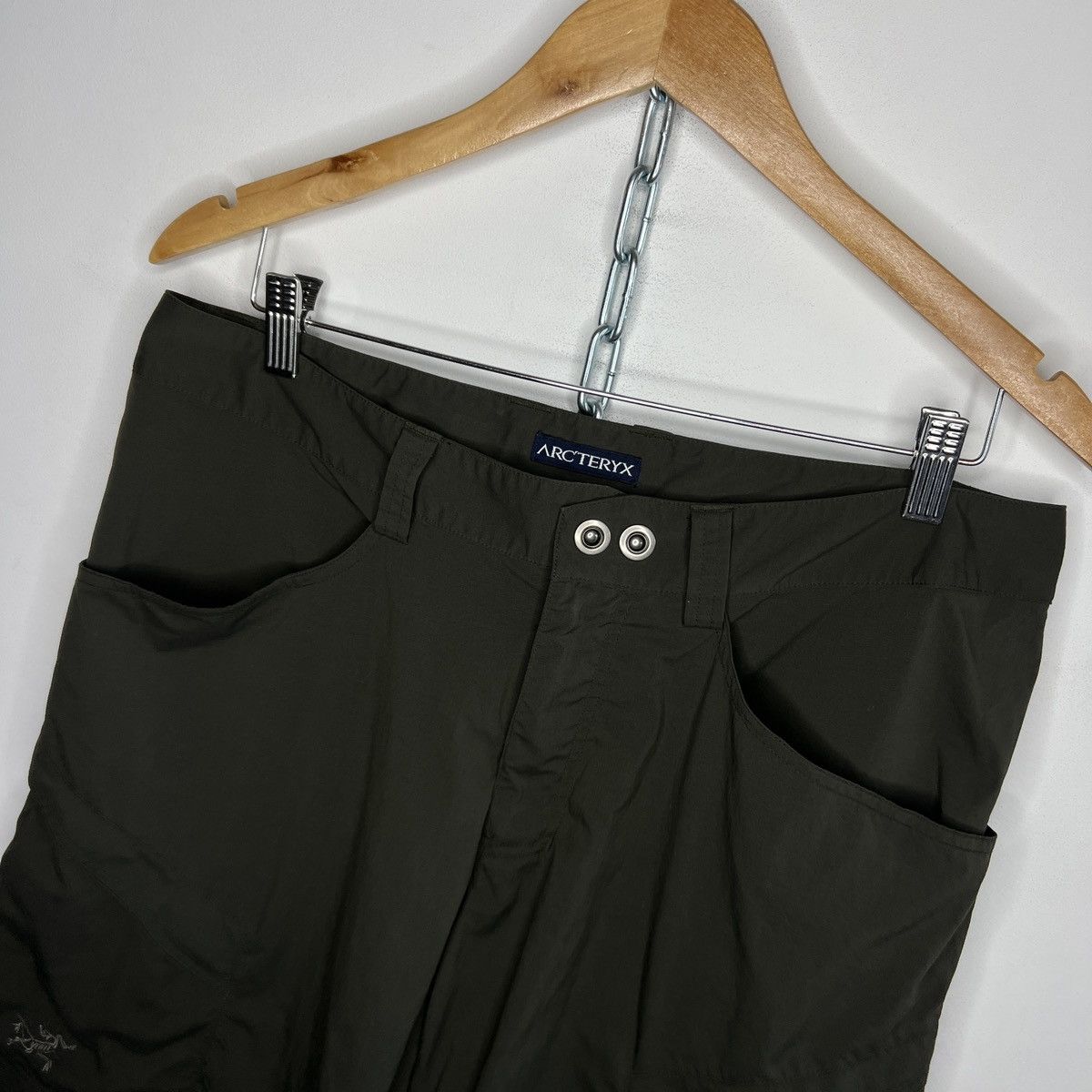 Arc'teryx Arcteryx Vintage Outdoor Shorts Dark Khaki Green Cargo Size US 34 / EU 50 - 4 Thumbnail