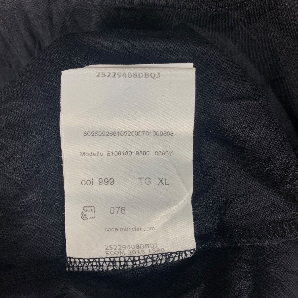 Moncler MONCLER blue ringer tee Size US XL / EU 56 / 4 - 10 Thumbnail