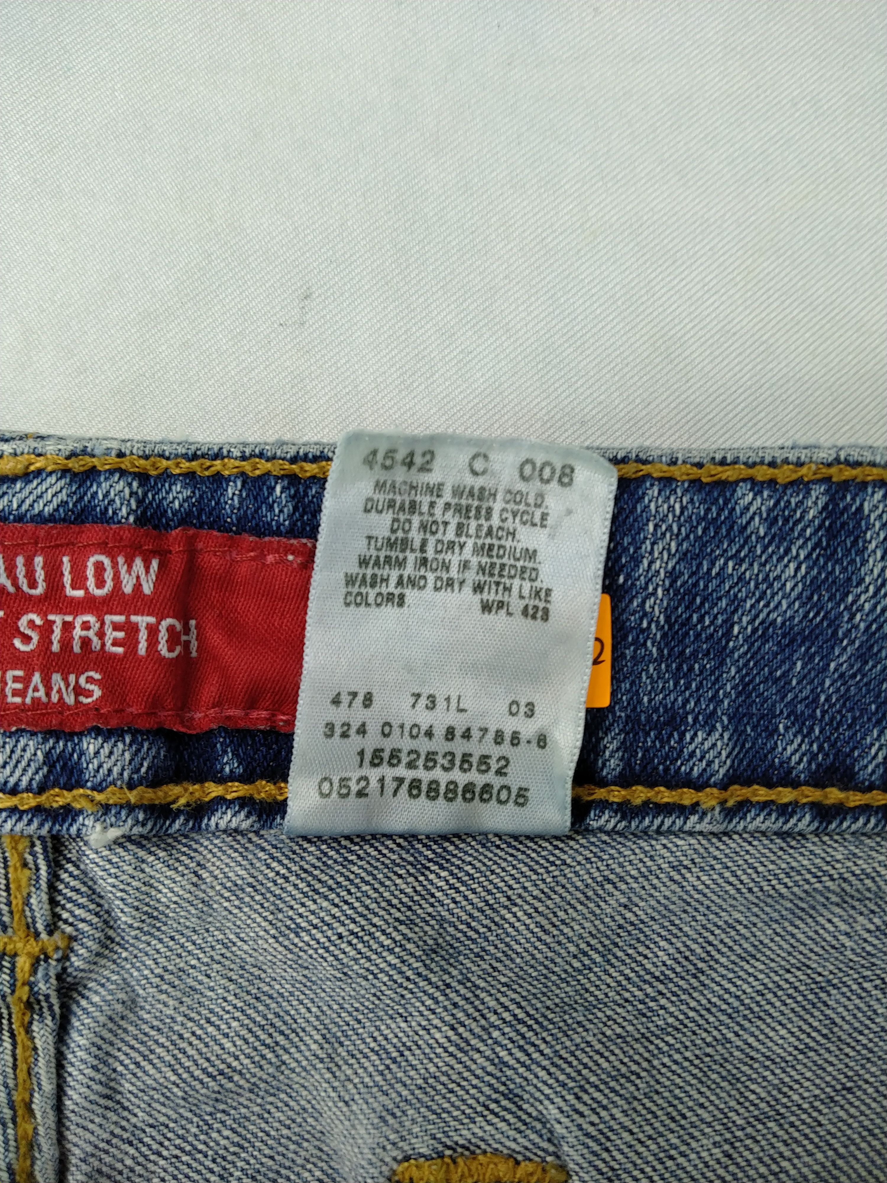 Levi's Vintage Levi's 525 Low Rise Flare Stretch Denim 34x31 -JN752 Size US 34 / EU 50 - 9 Thumbnail