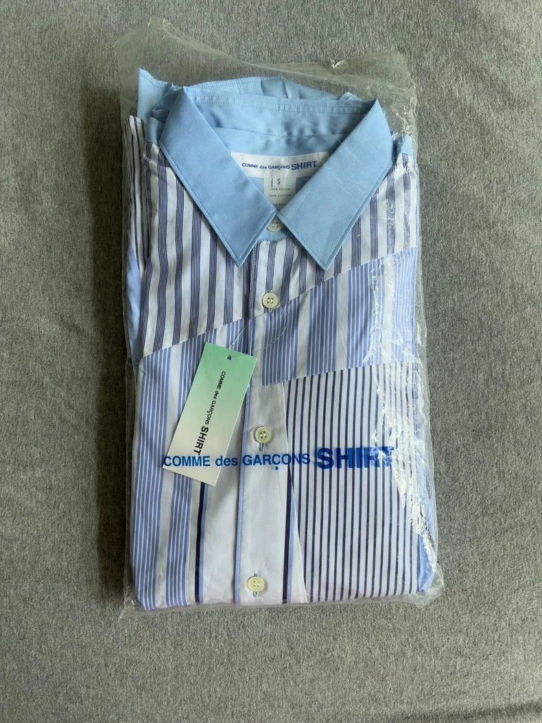 Comme des Garcons Comme Des Garcons Thread Patchwork Shirt Size US S / EU 44-46 / 1 - 1 Thumbnail