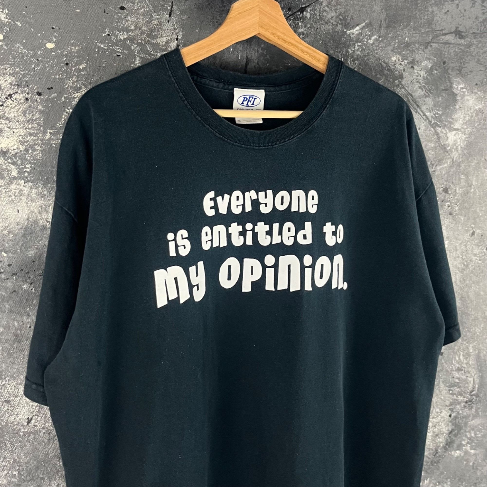 Vintage Vintage Entitlement script humor shirt Size US XL / EU 56 / 4 - 2 Thumbnail