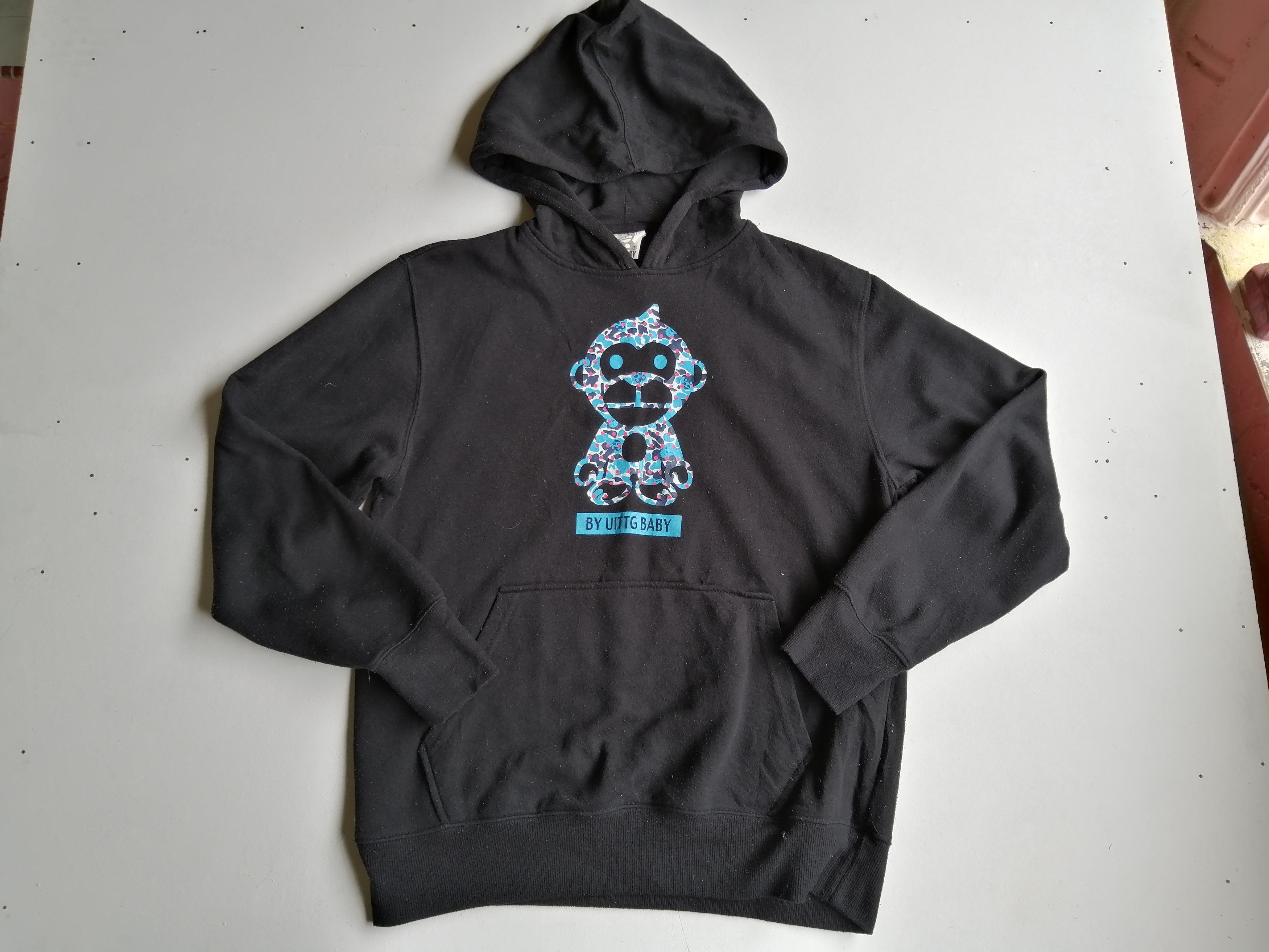 Designer Vintage Uittg Baby New York City Hoodie Sweatshirt Size US M / EU 48-50 / 2 - 2 Thumbnail