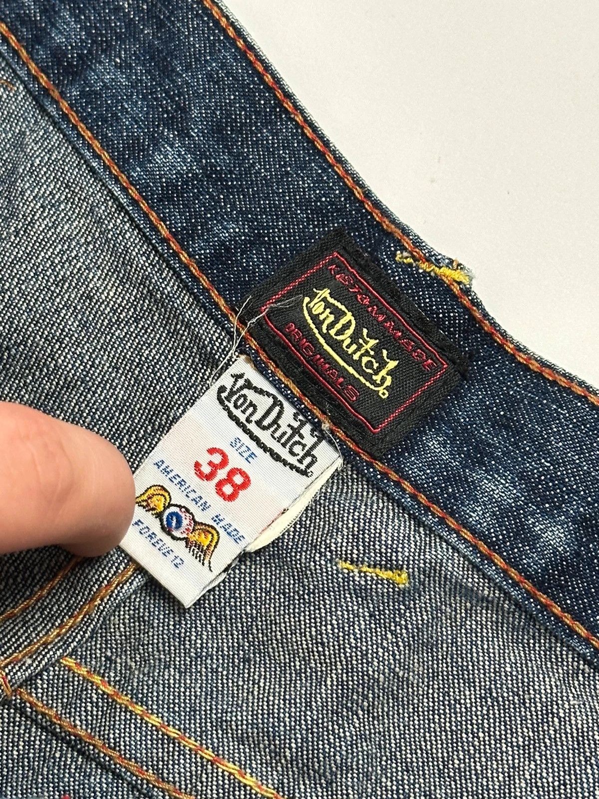 Von Dutch pants von dutch original USA print 38 baggy swag regular Size US 30 / EU 46 - 8 Thumbnail