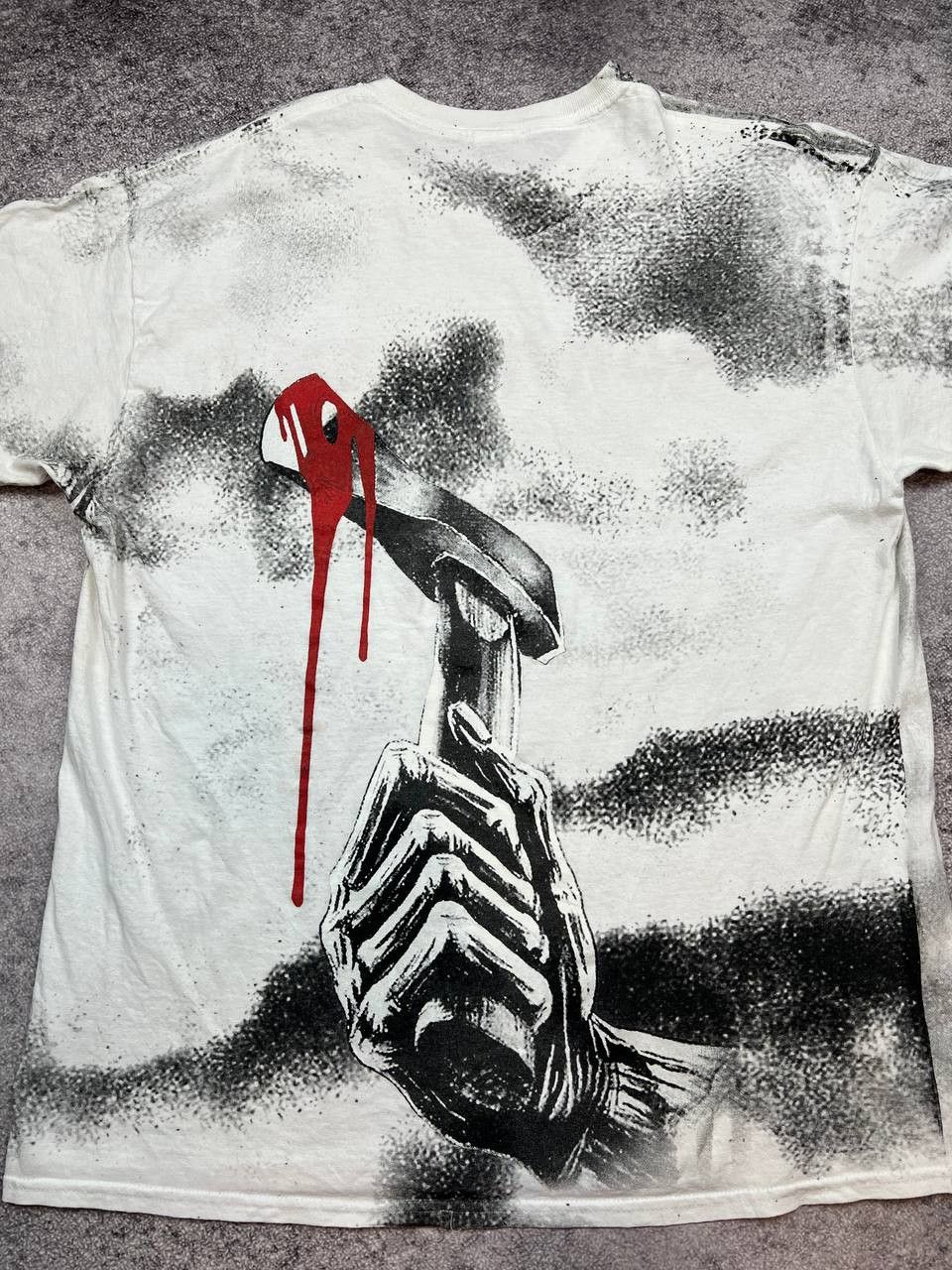 Iron Maiden Vintage Iron Maiden Over Print Tee Size US XL / EU 56 / 4 - 9 Thumbnail