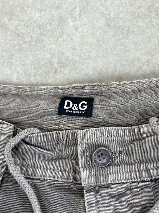 Dolce & Gabbana SS2008 Dolce & Gabbana Grey Multipockets Cargo Pants Size US 32 / EU 48 - 11 Thumbnail