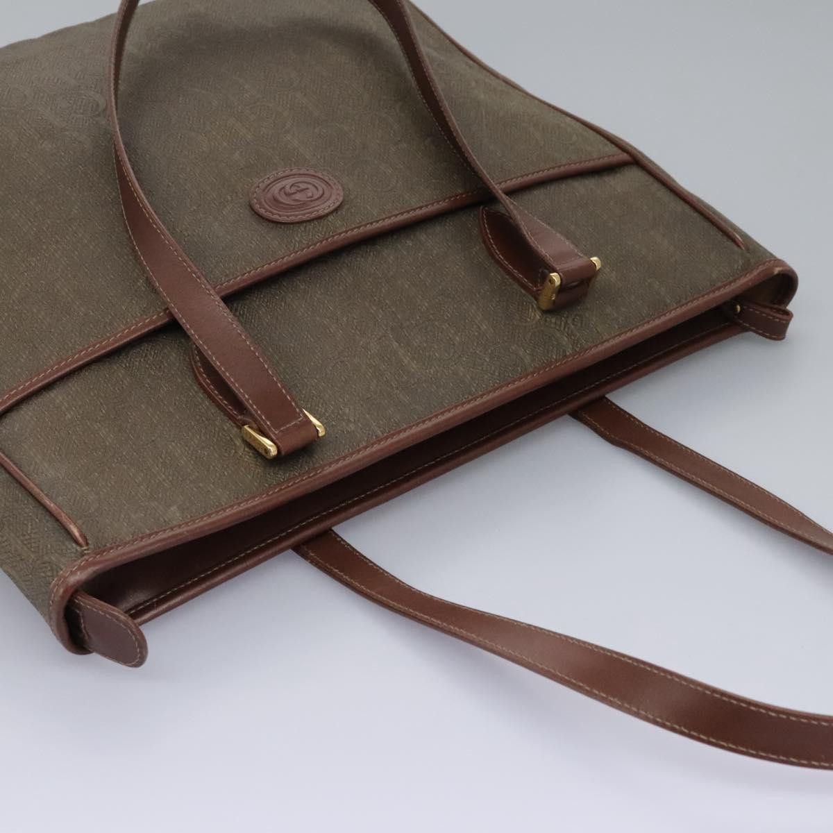 Gucci GUCCI Tote Bag Canvas Khaki 002 39 002 39 Size ONE SIZE - 6 Thumbnail