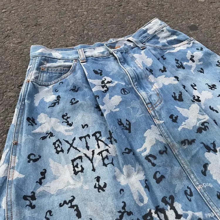 Issey Miyake Frapbois Issey Miyake Crop Cupid Angel Sarouel Pants Size US 30 / EU 46 - 10 Thumbnail
