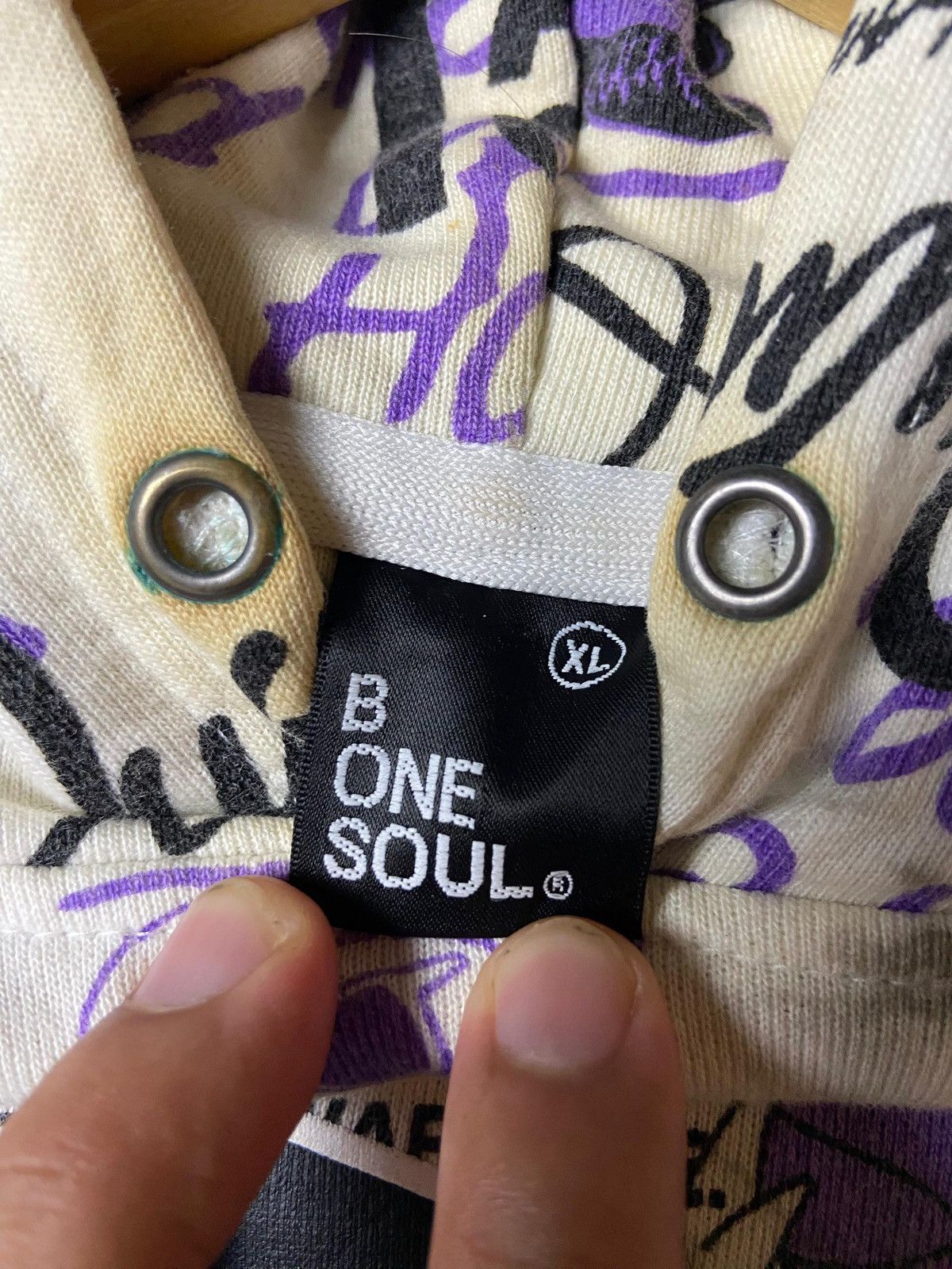 Duck Head × Japanese Brand × Vintage B One Soul Duckdude Overprint Hoodies (129) Size US XL / EU 56 / 4 - 7 Thumbnail