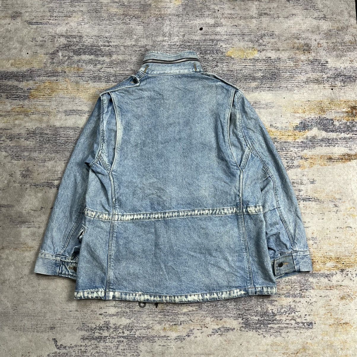 424 424 2017 denim parka jacket Size US M / EU 48-50 / 2 - 2 Thumbnail