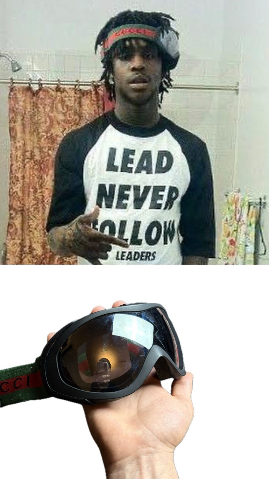 Gucci Gucci Cheef Keef Ski-Googles Size ONE SIZE - 1 Thumbnail