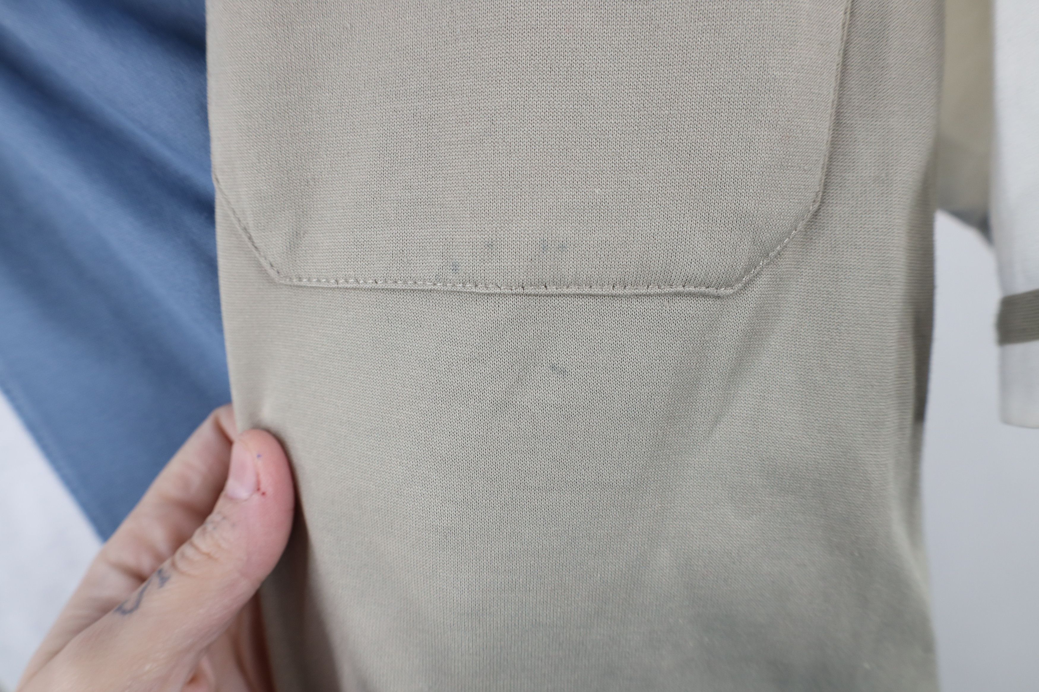 Vintage Vintage 90s Streetwear Panel Argyle Diamond Half Zip Polo Size US L / EU 52-54 / 3 - 4 Thumbnail