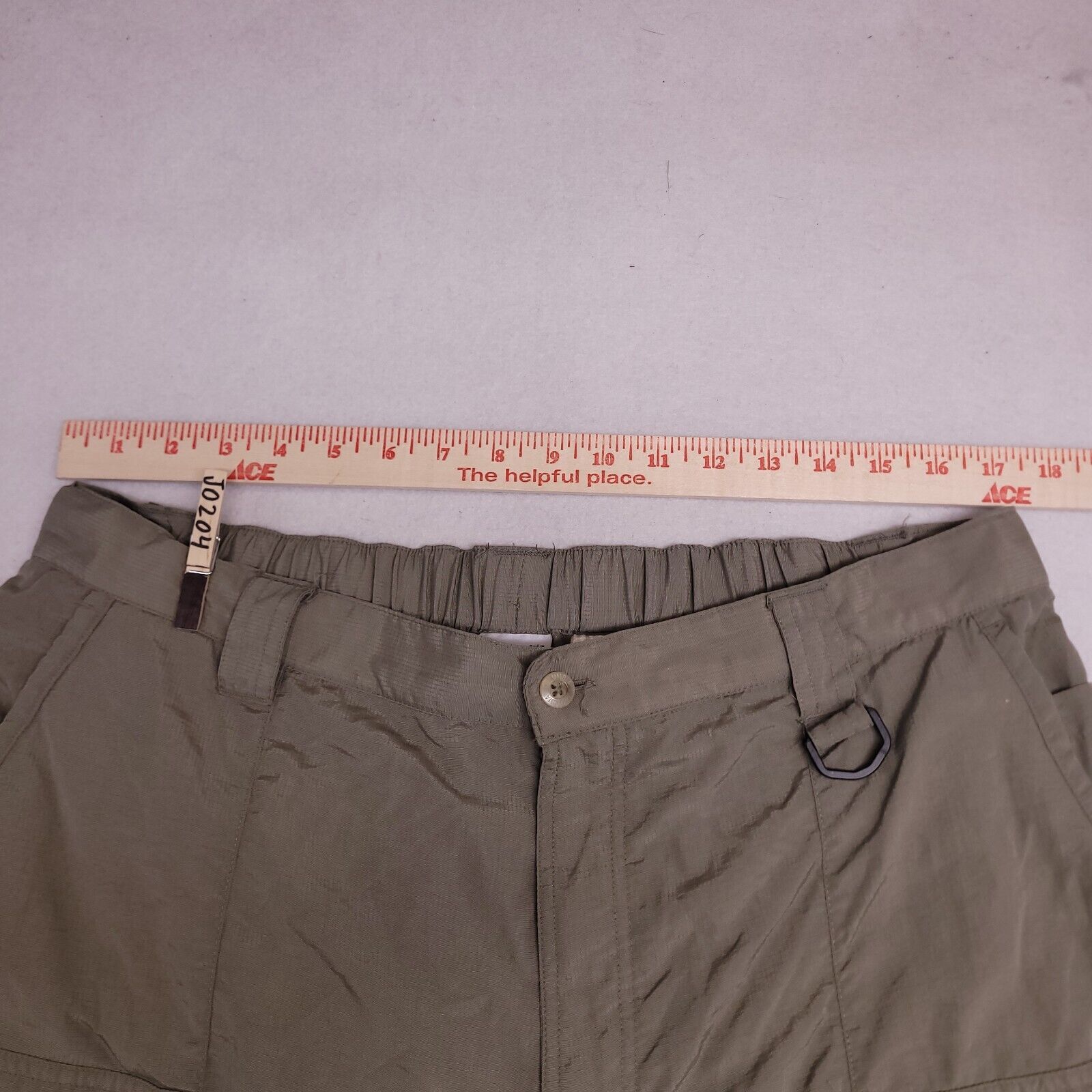 Columbia Columbia Casual Zip Button Cargo Pants Mens Size Large Green Size US 34 / EU 50 - 6 Thumbnail
