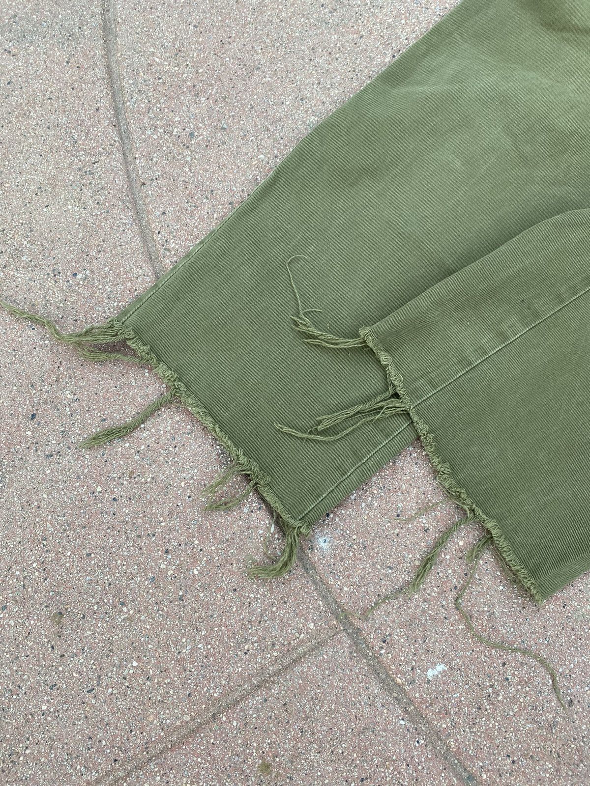 Vintage VINTAGE Green Military Cargo Pants Size US 30 / EU 46 - 6 Thumbnail