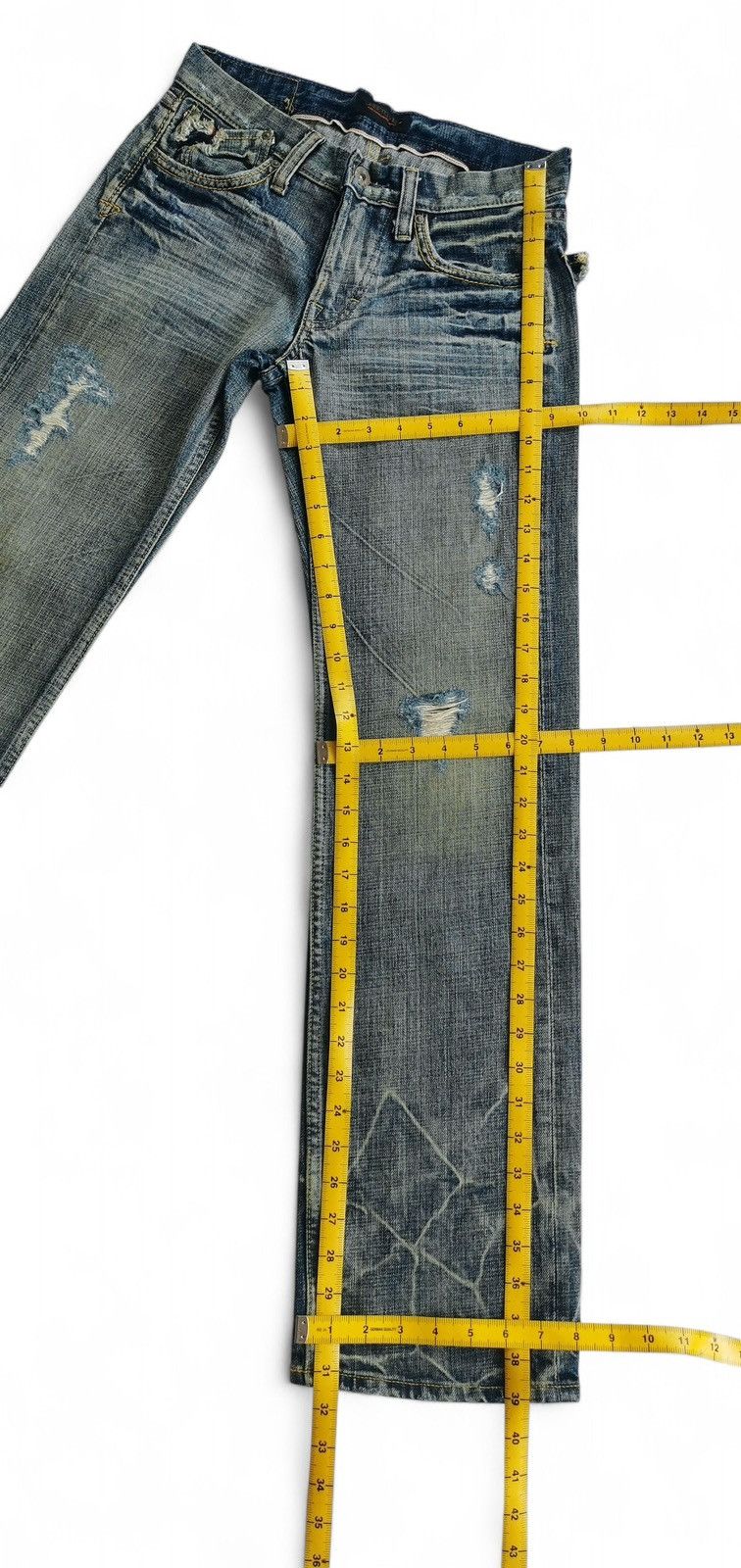 Camel Sweet Camel Selvedge Inner Waist Like Tornado Mart Tribal Size 27" / US 4 / IT 40 - 11 Thumbnail