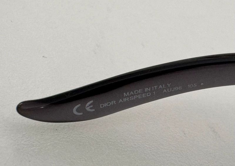 Christian Dior Monsieur Dior Sunglasses Airspeed 1 Mask Shield Sport Bike Size ONE SIZE - 8 Thumbnail