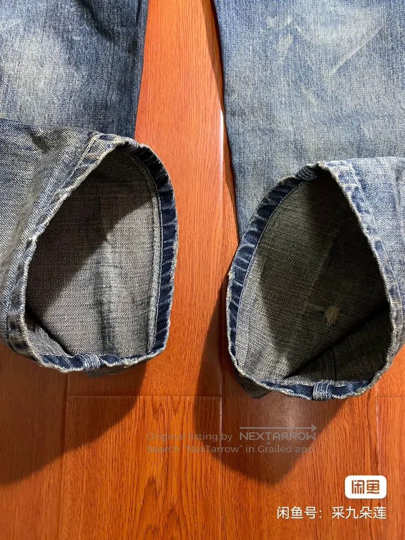 Neighborhood Neighborhood size L Denim Pants, Yellow Mud Wash and Distr Size US 27 - 8 Thumbnail