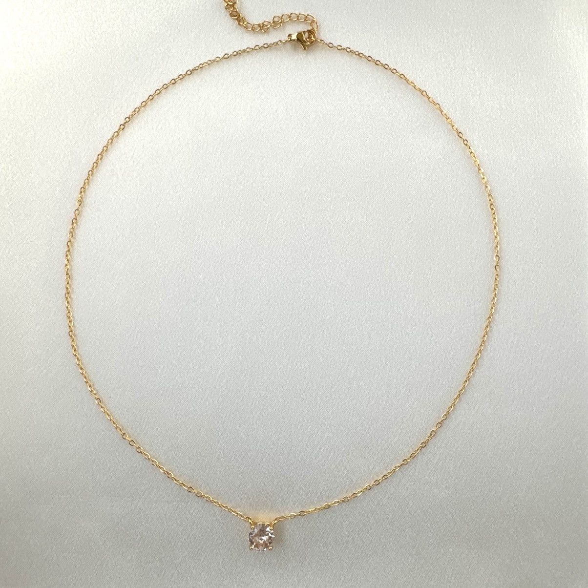 Other Adjustable Chain CZ Cubic Zirconia Pendant Necklace Size ONE SIZE - 7 Thumbnail