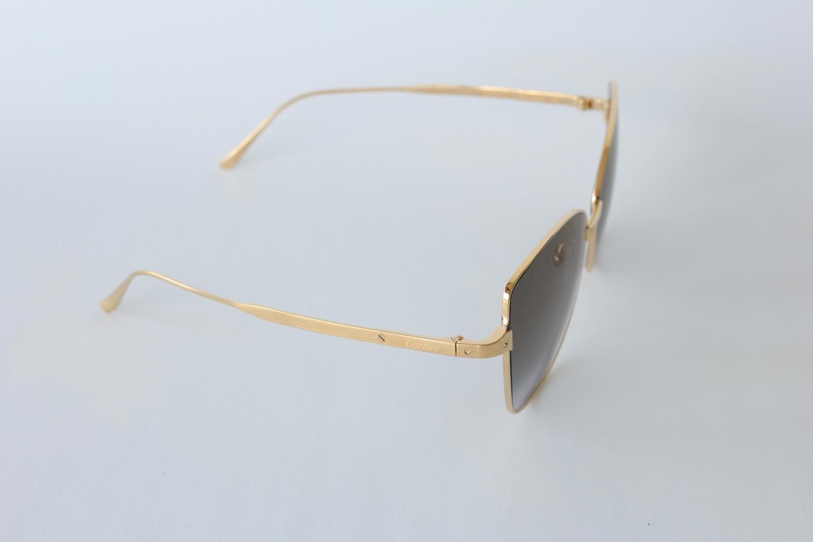 Cartier New Cartier eyewear sunglasses eyeglasses CT0328S 001 gold Size ONE SIZE - 7 Thumbnail