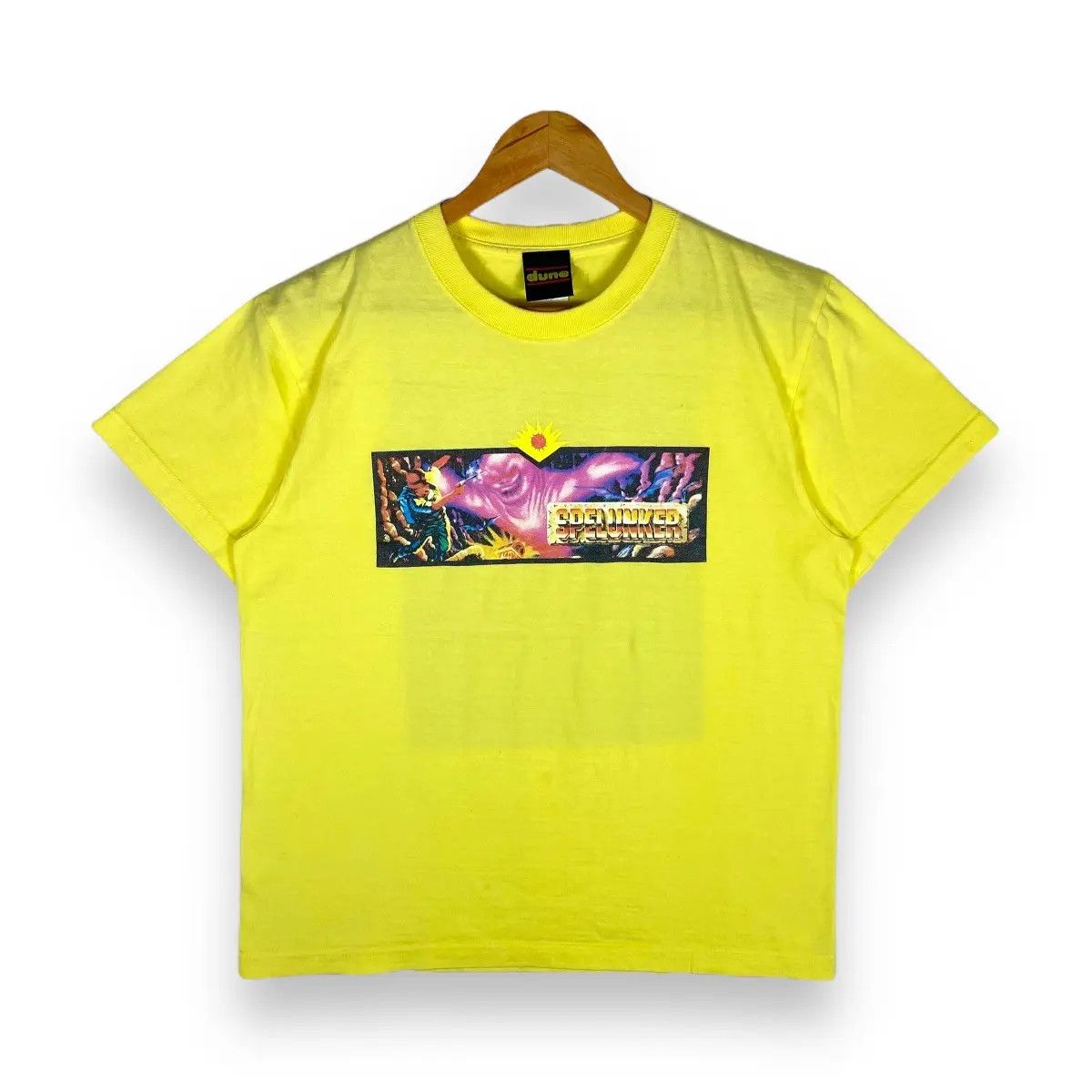 Nintendo Vintage SPELUNKER Nintendo Video Game Promo Tee Size US M / EU 48-50 / 2 - 1 Thumbnail
