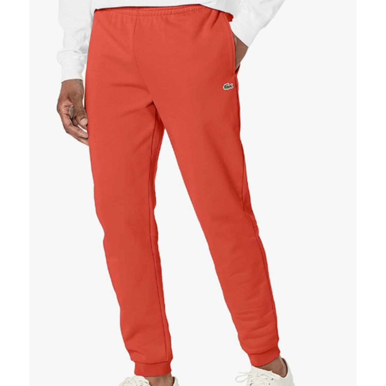Lacoste Lacoste Men's Solid Fleece Joggers Watermelon 4XL Size US 40 / EU 56 - 1 Thumbnail