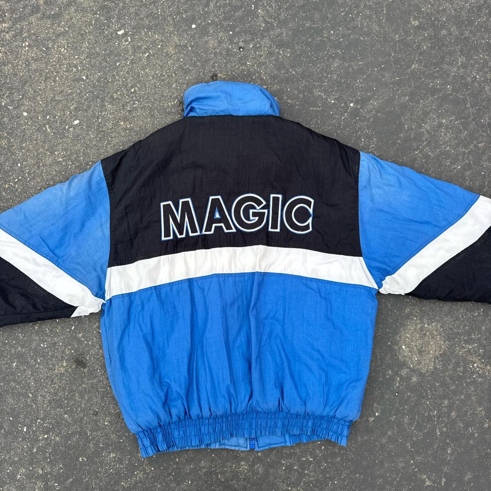 Logo 7 Vintage 90 Orlando Magic Logo Seven Puffer Jacket Size Large Size US L / EU 52-54 / 3 - 6 Thumbnail