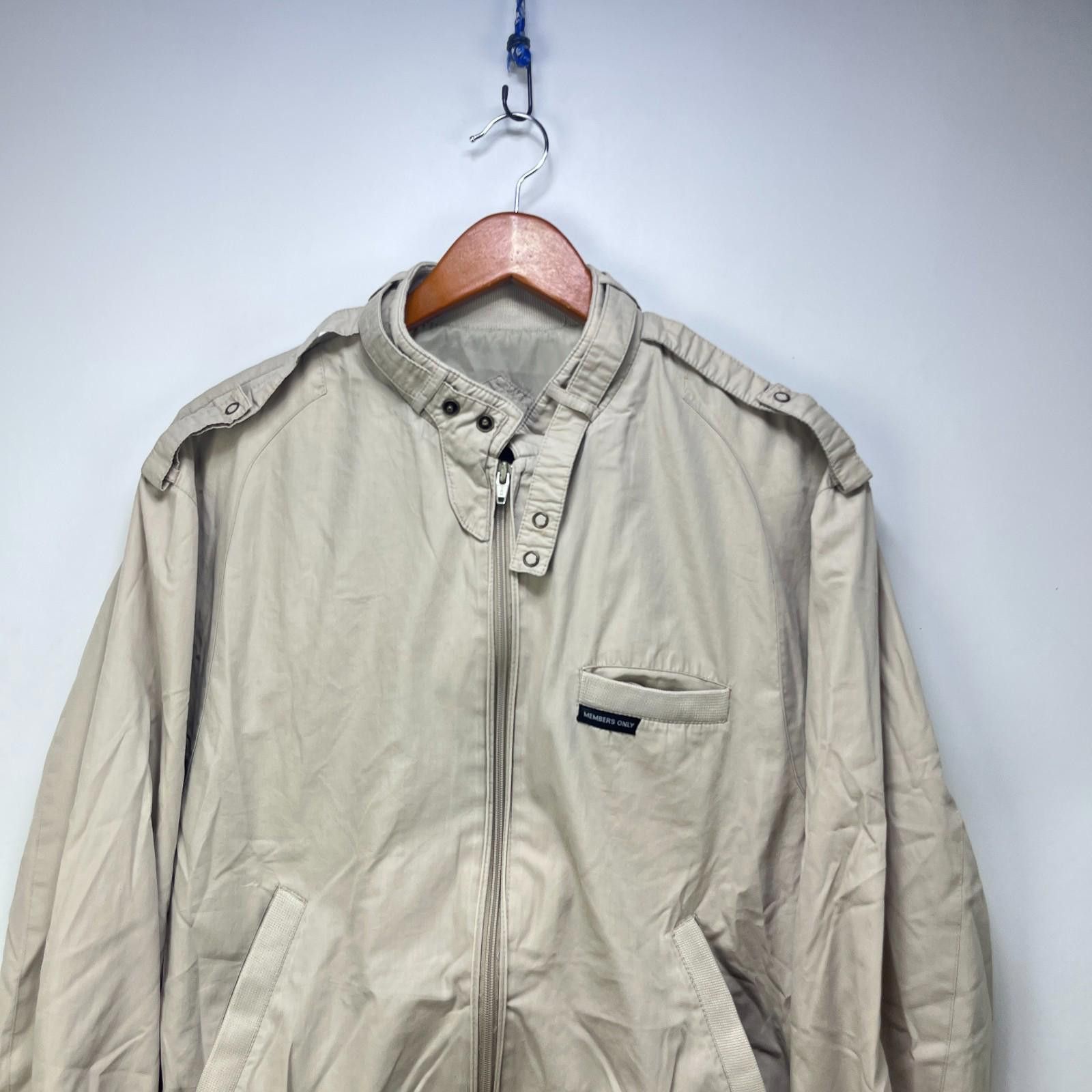 Members Only Vintage 90s Members Only Zip Up Jacket Size 40 Medium Size US M / EU 48-50 / 2 - 2 Thumbnail