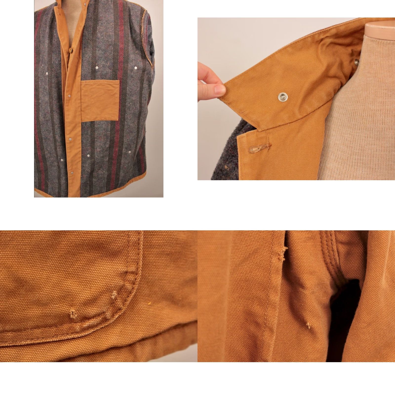 Carhartt Carhartt Chore Coat Jacket 90s VTG Brown 46 Tall XL Mens 1990s Work Canvas Size US S / EU 44-46 / 1 - 8 Thumbnail