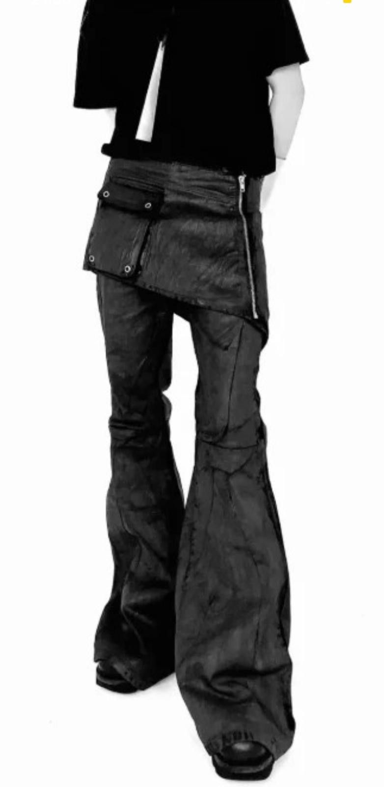 If Six Was Nine × KMRii × Rick Owens Nicolas Lee Onyx Skirt