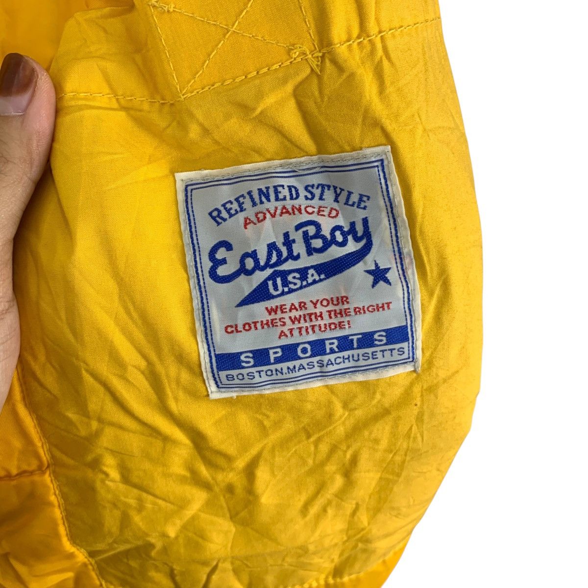 Vintage Vintage EAST BOY USA 81 Patchwork Parka Jacket Windbreaker Size US XL / EU 56 / 4 - 8 Thumbnail
