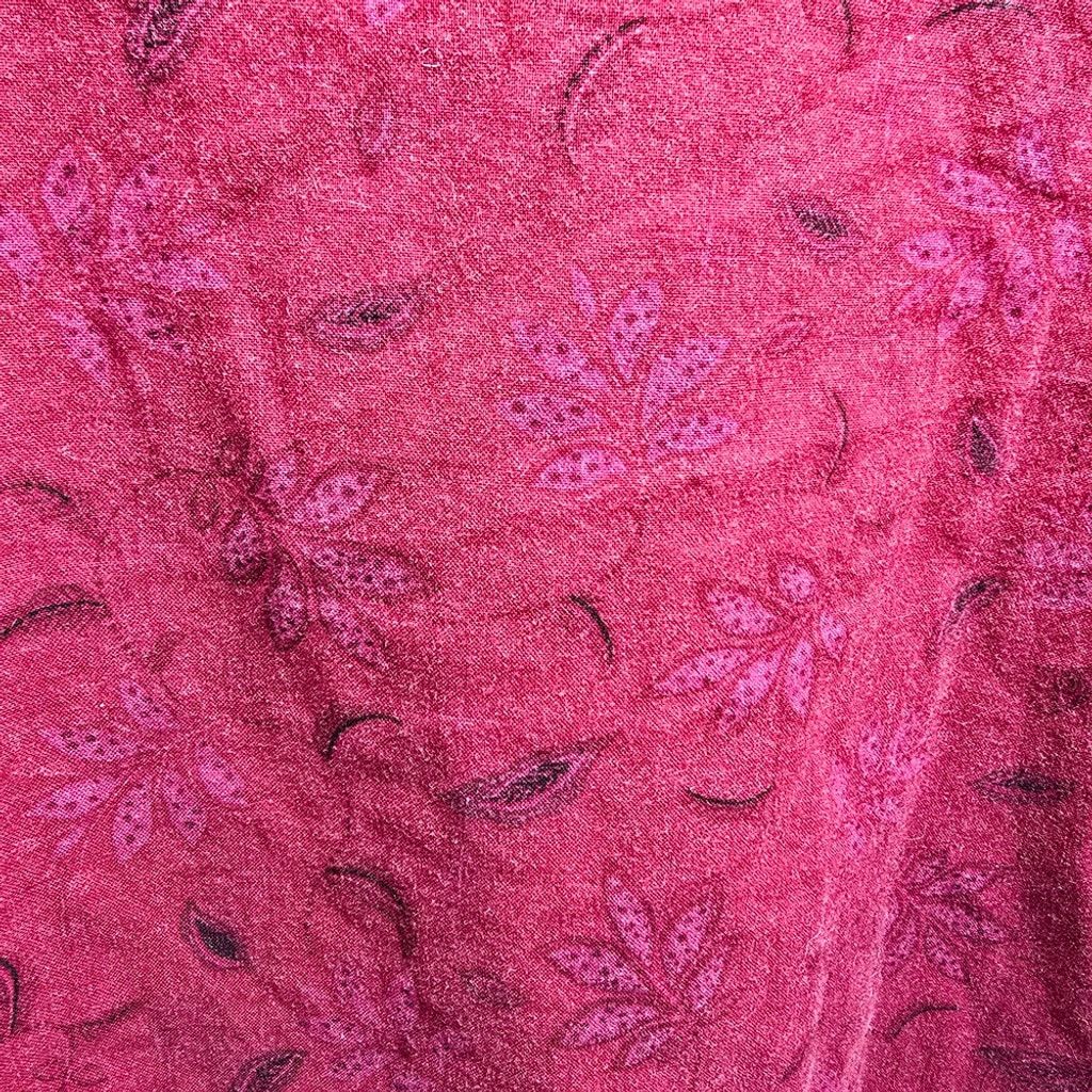 The Unbranded Brand Bobbie Brooks Women's Red Floral Blouse Size 3XL / US 20-22 - 8 Thumbnail