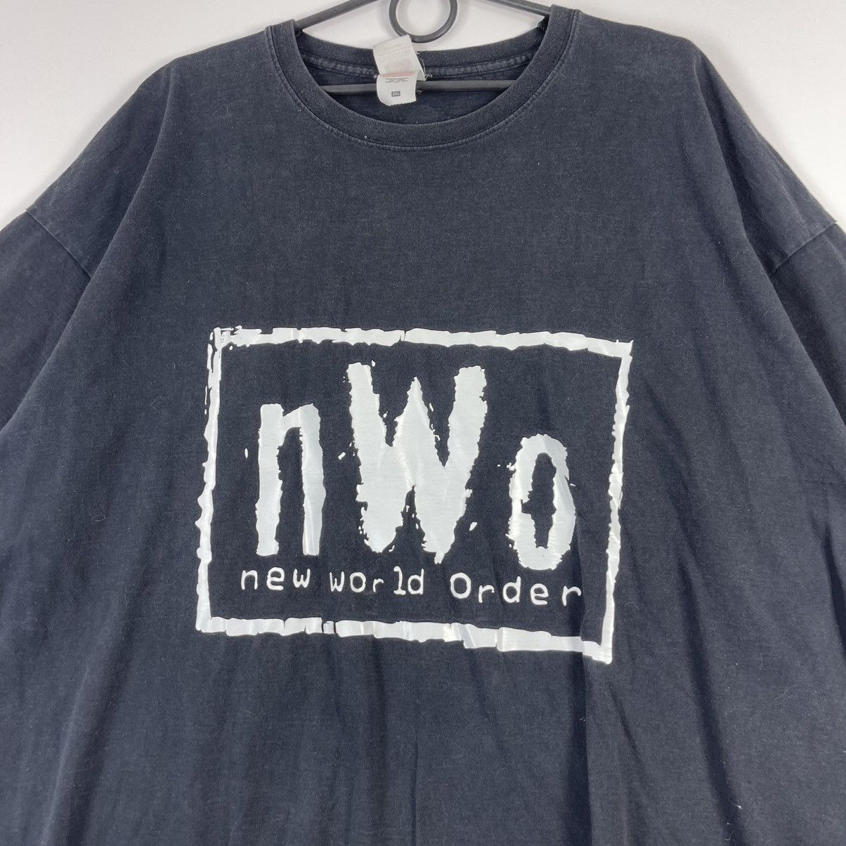 WWE Vintage Y2K Faded WWE New World Order Wrestling Sports Tee Size US XXL / EU 58 / 5 - 2 Thumbnail