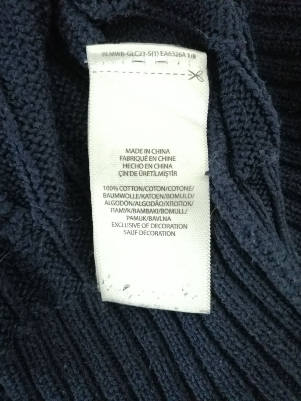 Polo Ralph Lauren Polo Ralph Lauren Knit Sweater Size US S / EU 44-46 / 1 - 6 Thumbnail