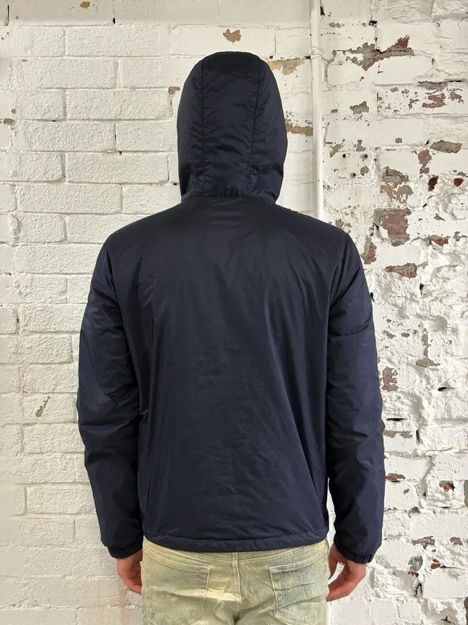 Prada SS2016 Prada Navy Nylon Hooded Windbreaker Jacket Size US M / EU 48-50 / 2 - 3 Thumbnail