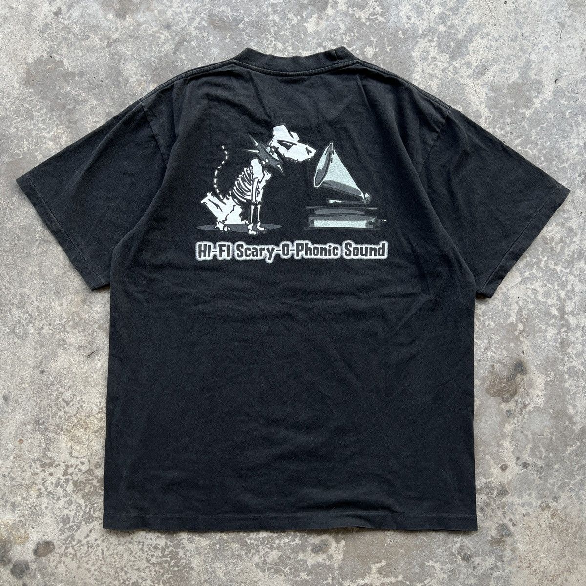 Vintage Vintage Misfits Record Hi-FI Scary-O-Phonic Sound Band Tees Size US L / EU 52-54 / 3 - 2 Thumbnail