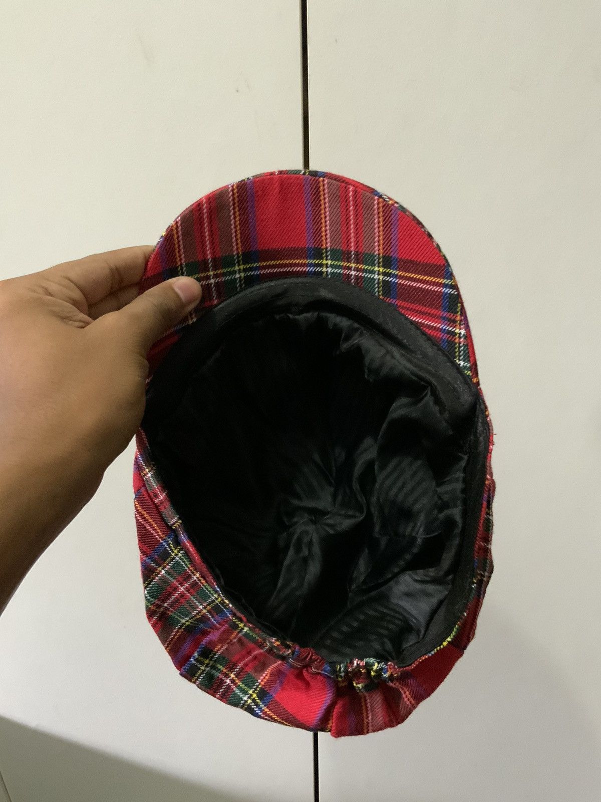 Japanese Brand Retro Plaid Newsboy Cap Size ONE SIZE - 7 Thumbnail