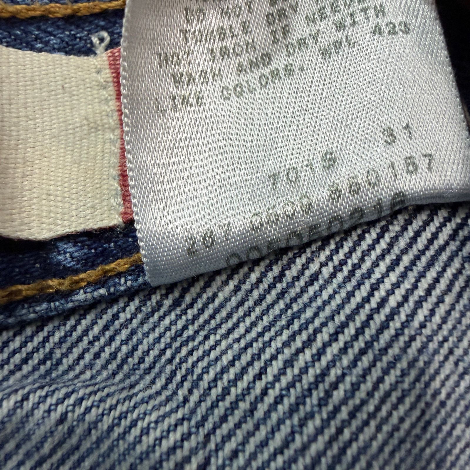 Levi's Vintage Levis 505 Jeans Mens 36x30 Blue Denim Regular y2k Size US 36 / EU 52 - 5 Thumbnail