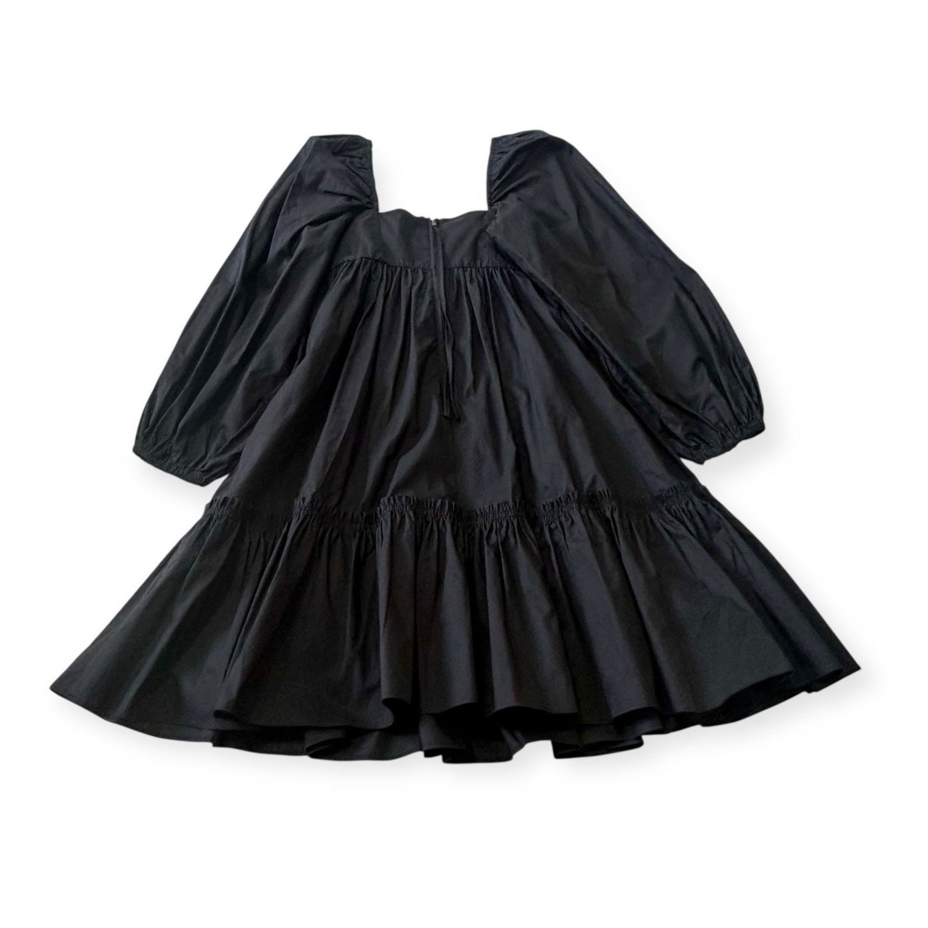 Ulla Johnson Ulla Johnson Alita Dress in Noir/Black, Mini Dress, Size 2, Size XS / US 0-2 / IT 36-38 - 6 Thumbnail