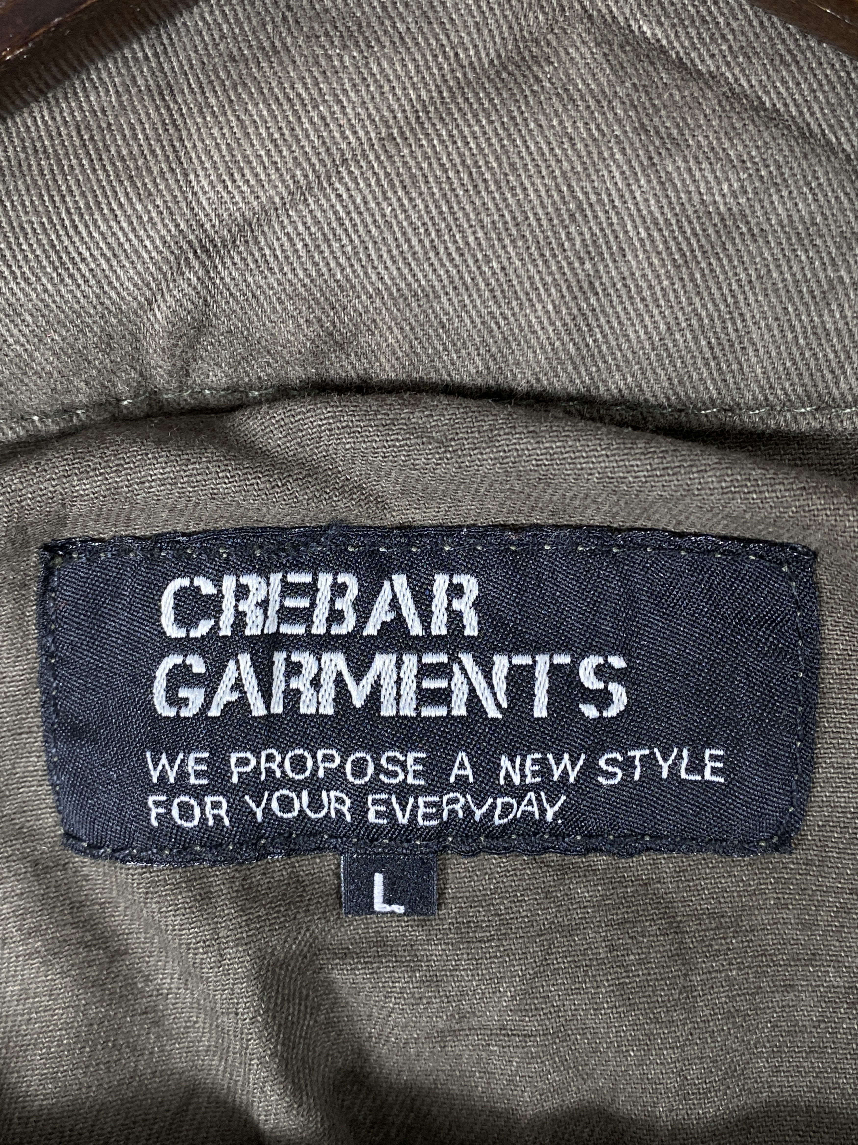 Japanese Brand Vintage Crebar Garment Military Jacket J1924 Size US S / EU 44-46 / 1 - 13 Thumbnail
