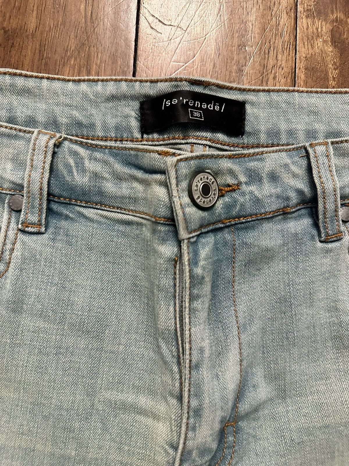 SERENEDE Serenede Double Helix Denim Jeans Size 38 Size US 38 / EU 54 - 2 Thumbnail