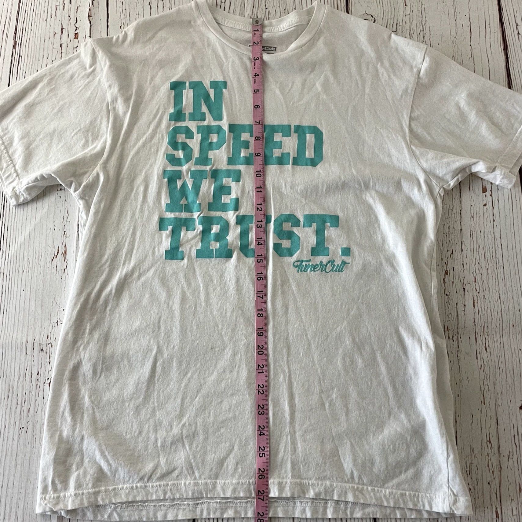 Speedo Tuner Cult Shirt Men L White Short Sleeve In Speed We Trust Size US L / EU 52-54 / 3 - 4 Thumbnail
