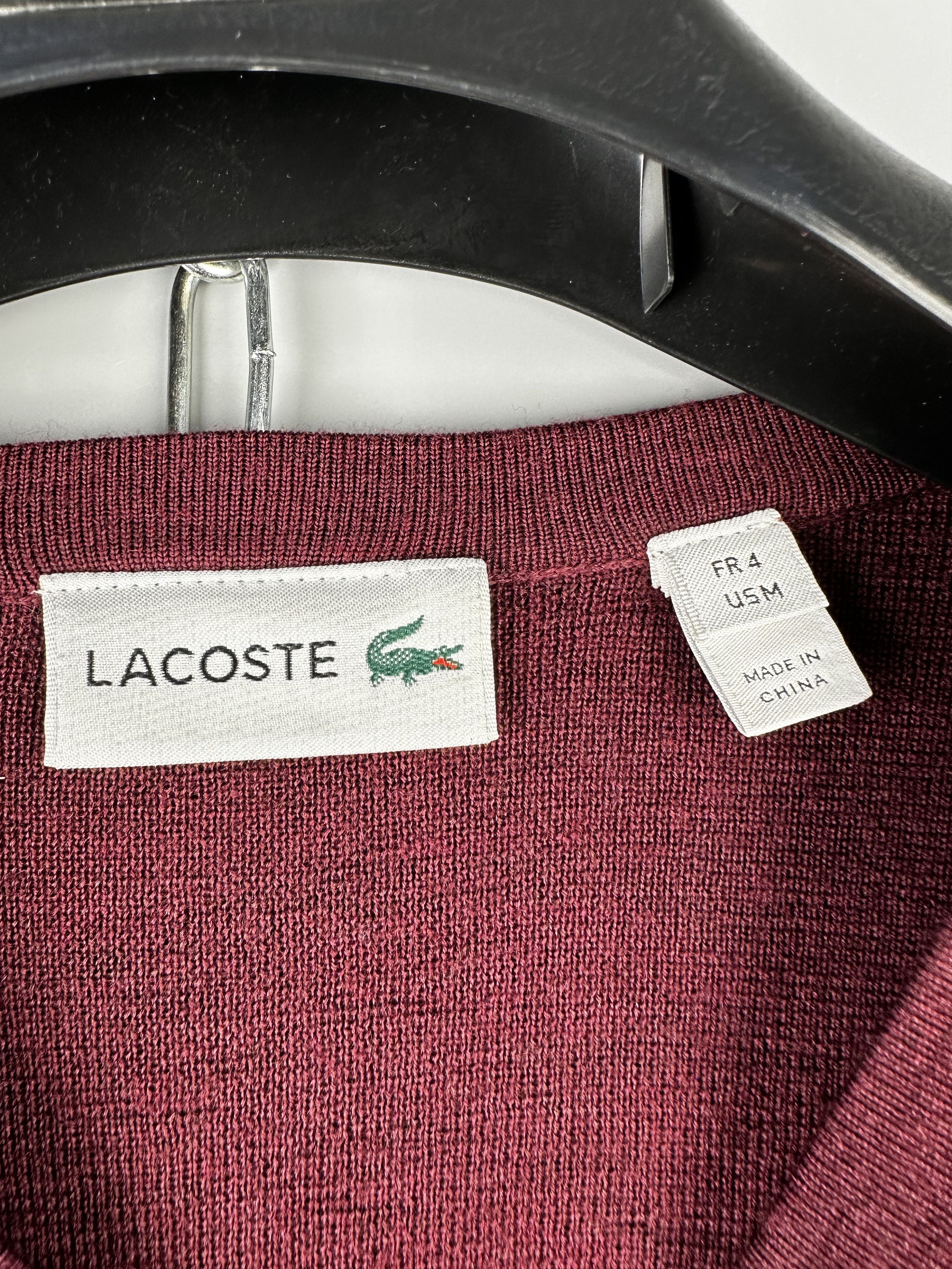 Lacoste Lacoste Wool Knit Sweater Jumper Size US M / EU 48-50 / 2 - 10 Thumbnail