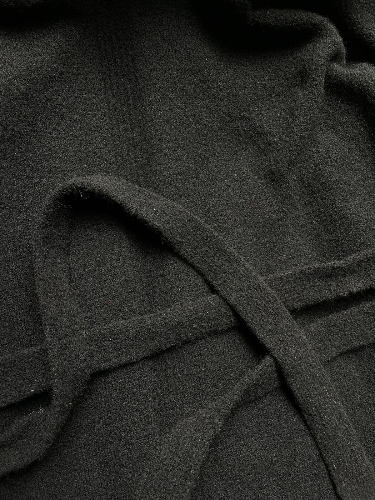 Rick Owens Rick Owens Black 100% Cashmere Cape Size US S / EU 44-46 / 1 - 6 Thumbnail