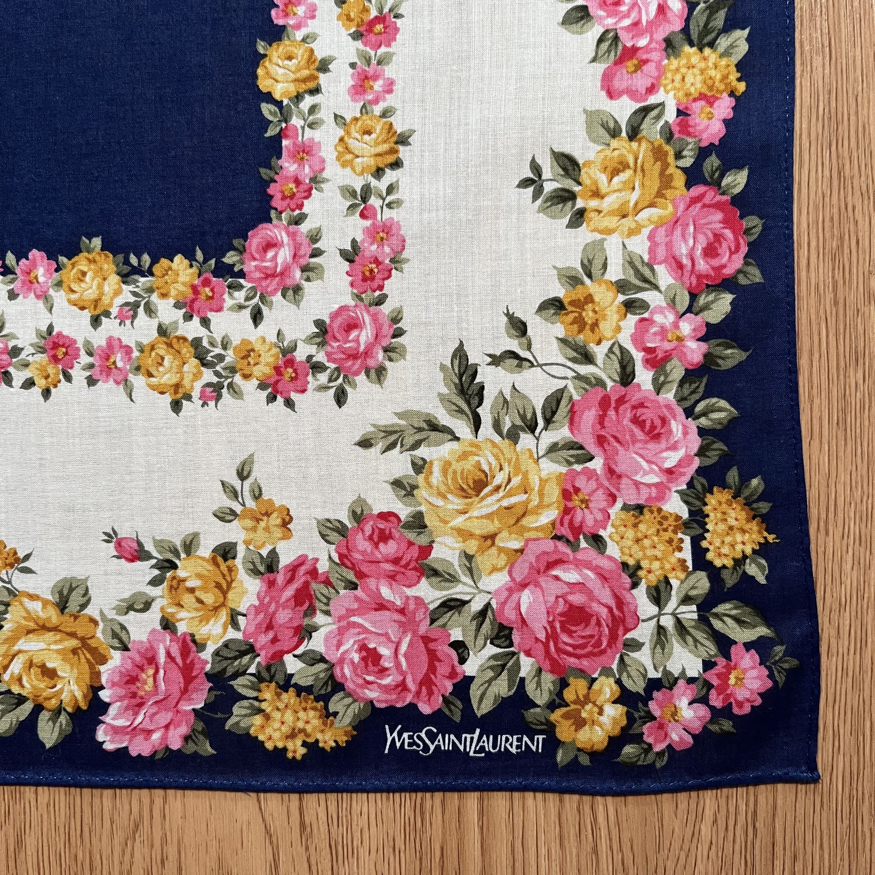 Yves Saint Laurent Vintage Yves Saint Laurent Handkerchief Size ONE SIZE - 2 Thumbnail