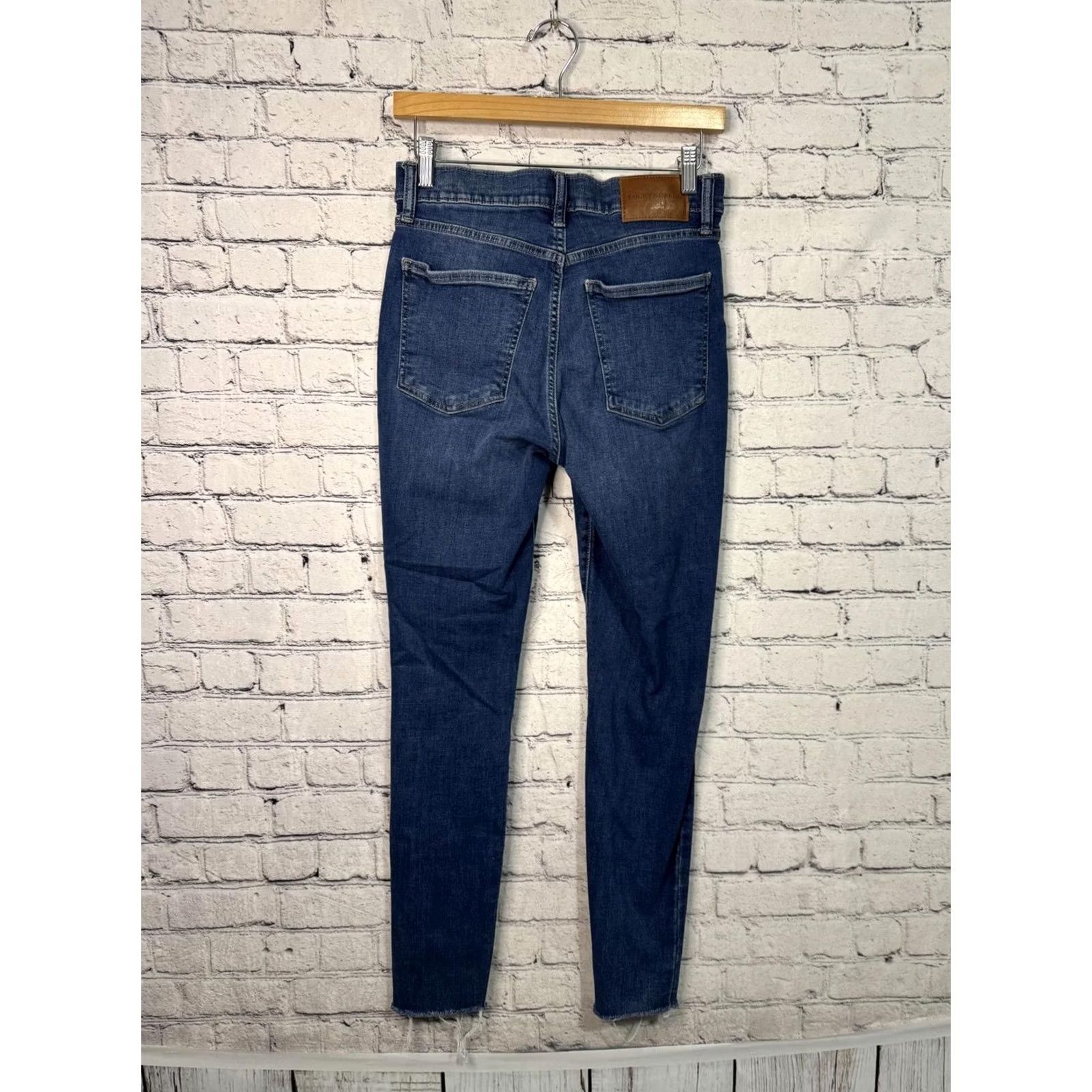 Lucky Brand Lucky Brand Bridgette High Rise Skinny Jeans 28x27R Women Denim Blue Size 28 Regular Mens? Size 28" / US 6 / IT 42 - 6 Thumbnail