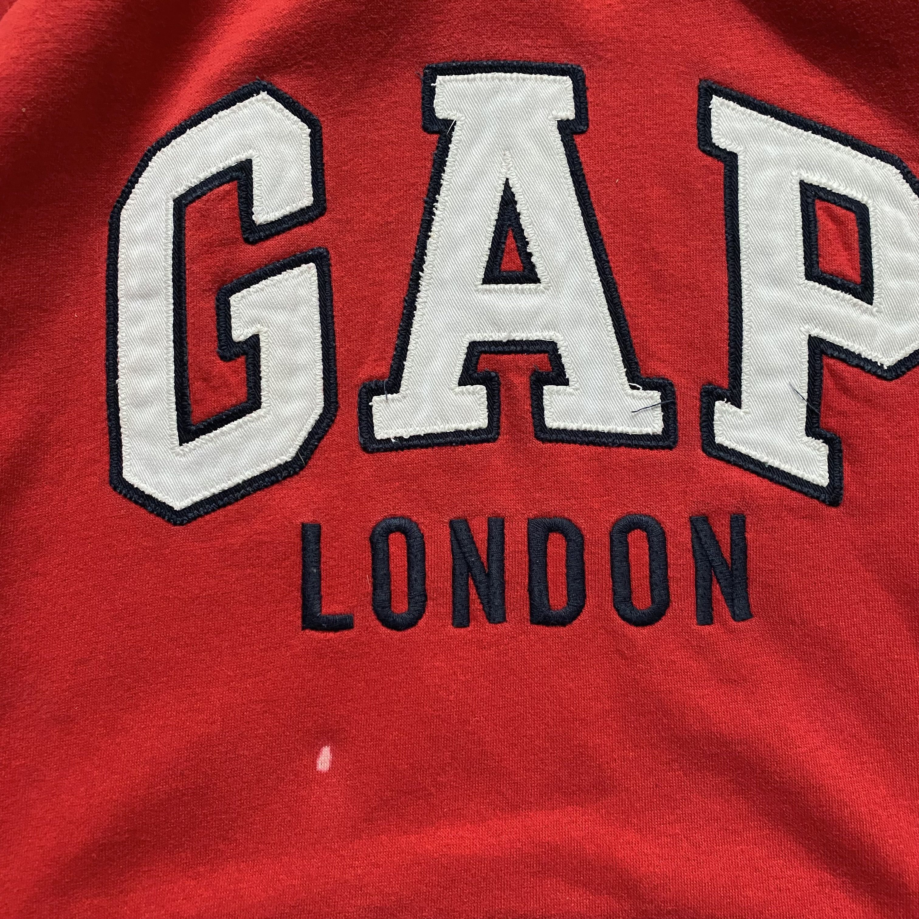Gap Vintage 00s Gap London spellout Hoodie y2k Boxy Size US M / EU 48-50 / 2 - 5 Thumbnail