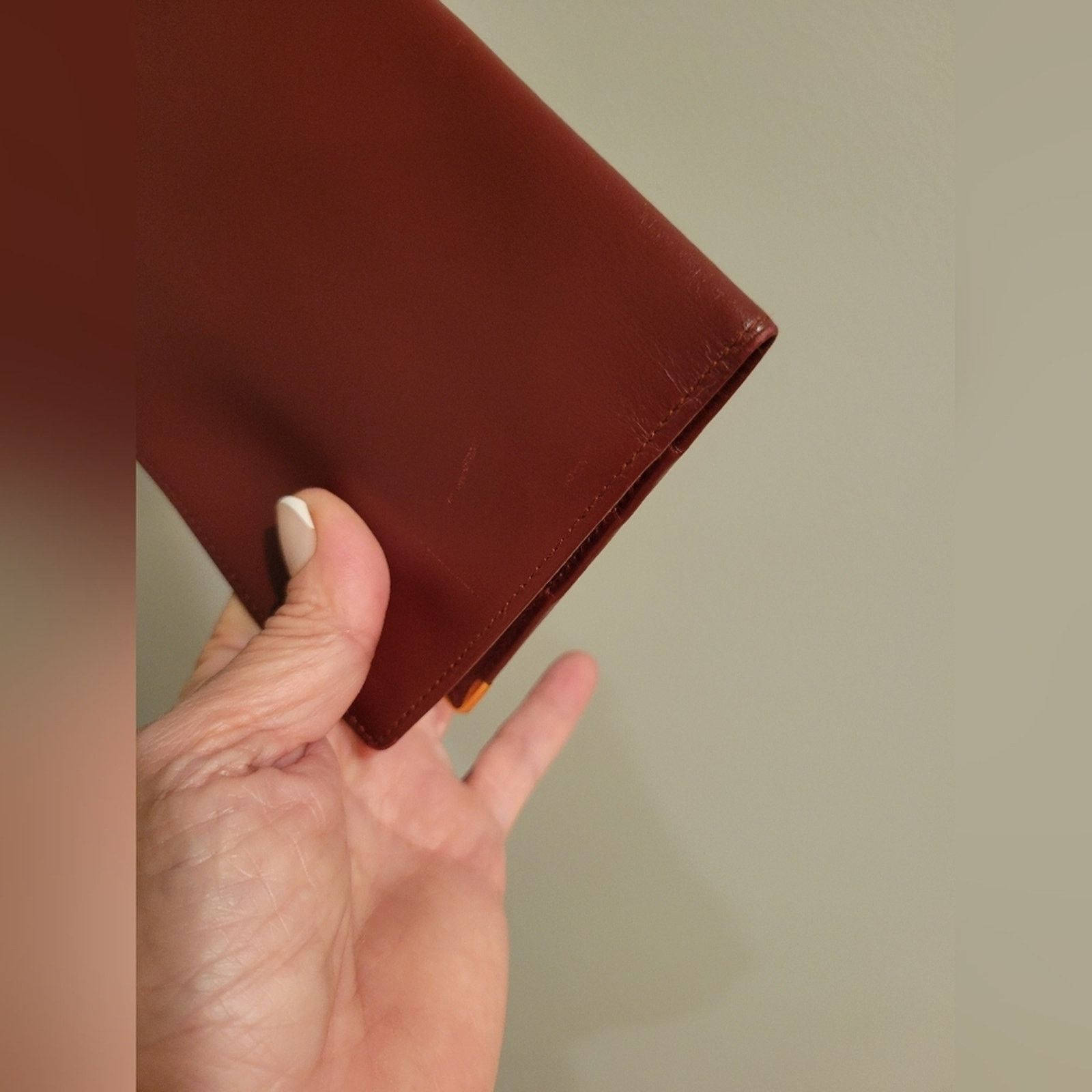 Cartier CARTIER Cartier Must De Cartier Leather Wallet Passport Size ONE SIZE - 11 Thumbnail