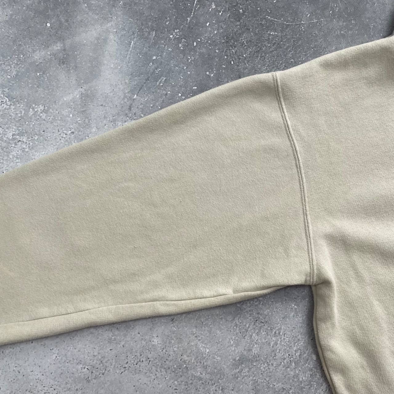 Nike × Vintage Vintage 2000s Nike Full-Zip Sweatshirt Beige Size M Size US M / EU 48-50 / 2 - 16 Thumbnail
