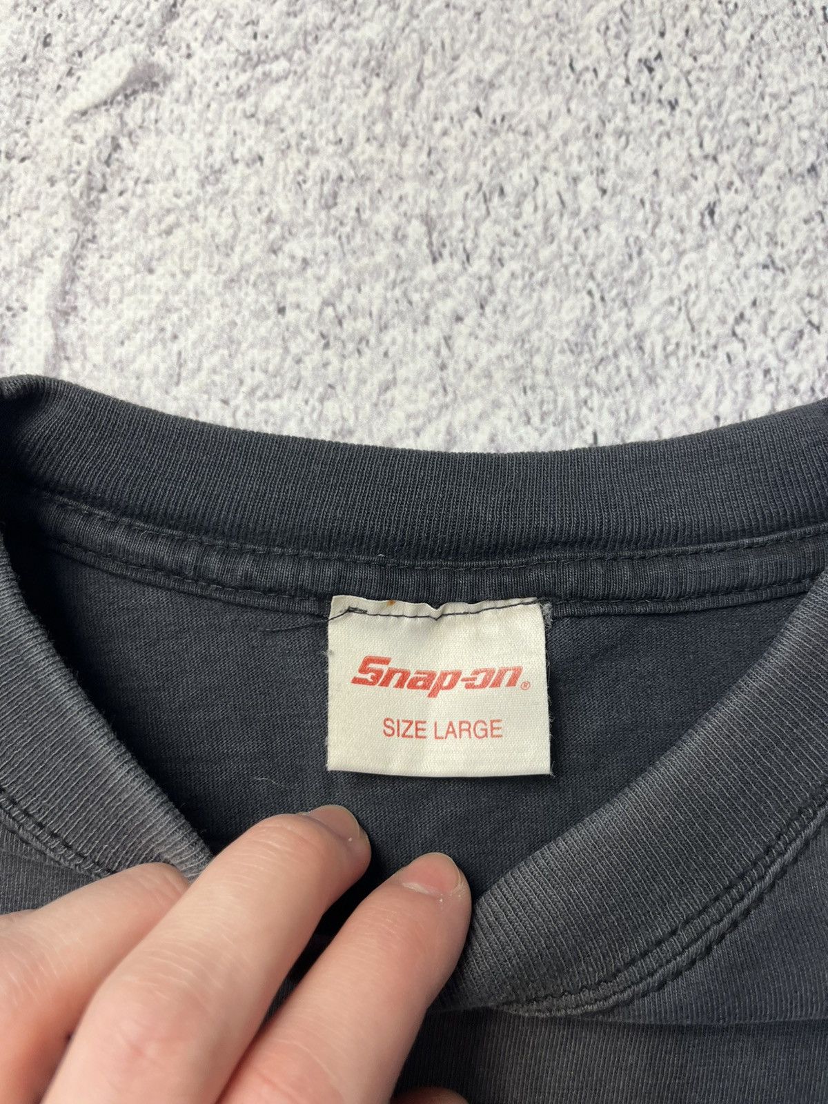 Vintage Rare Vintage SNAP ON T-Shirt Where There’s Smoke Size US L / EU 52-54 / 3 - 14 Thumbnail