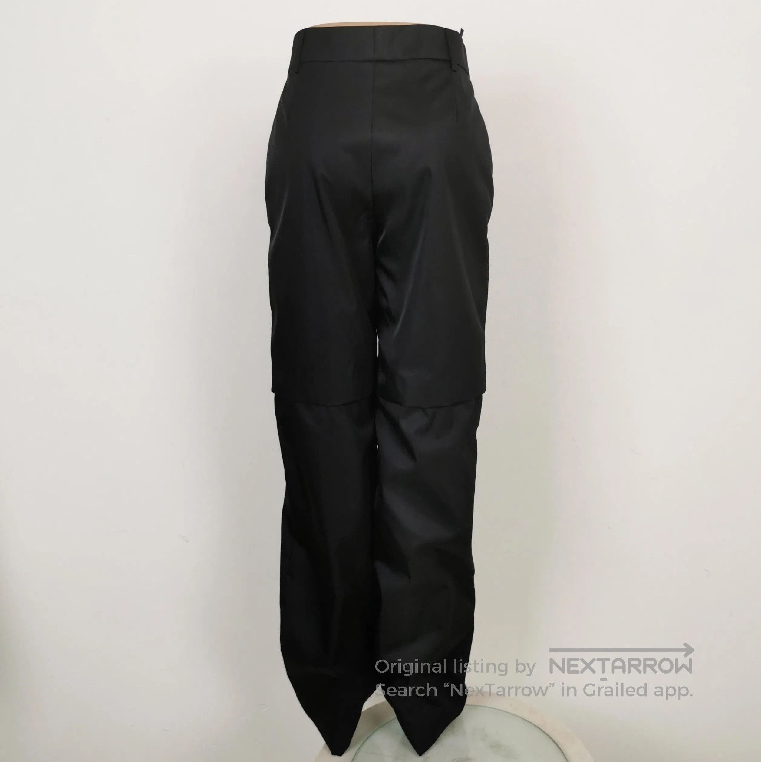 Prada Prada Solid Black Pants in Size 38 . Size 37" - 2 Thumbnail